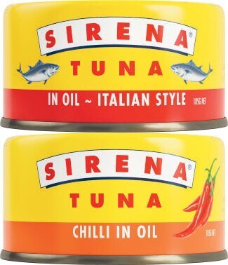 Coles Sirena Tuna 185g offer