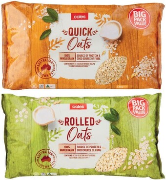 Coles Coles Family Oats 1.8kg offer