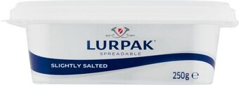 Coles Lurpak Butter Spreadable Tub 250g offer