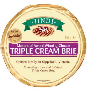 Jindi Triple Cream Brie 180g