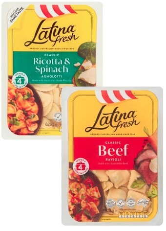 Coles Latina Filled Pasta 625g offer