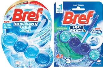 Coles Bref Colour, Brilliant Gel, Deluxe, Scent Switch or Pro Nature Toilet Cleaner 42g-50g offer
