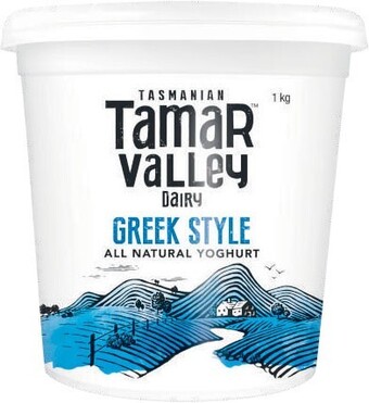 Coles Tamar Valley Greek Style Yoghurt 1kg offer