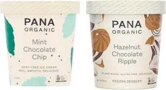 Coles Pana Dairy Free Ice Cream Tub 475mL offer