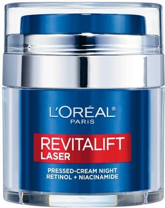 Coles L’Oréal Revitalift Retinol + Niacinamide Pressed Night Cream 50mL offer