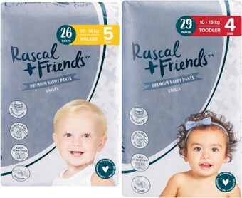 Coles Rascal + Friends Bulk Nappy Pants 24 Pack-29 Pack offer