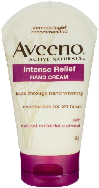 Coles Aveeno Intense Relief Hand Cream 100g offer