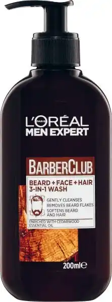 Coles L’Oréal Men Expert Barber Club 3-in-1 Wash 200mL offer
