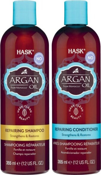 Coles Hask Shampoo or Conditioner 355mL offer