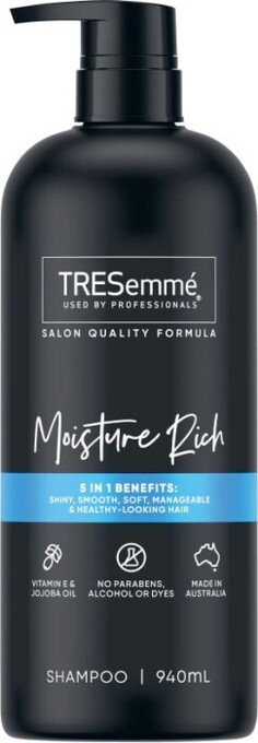 Coles Tresemmé Shampoo or Conditioner 940mL offer