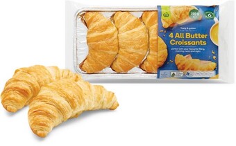 Woolworths Woolworths All Butter Croissants Pk 4 offer