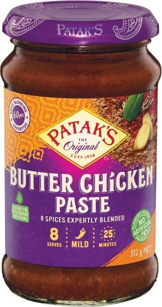 Woolworths Patak's Butter Chicken Curry Paste 312g offer