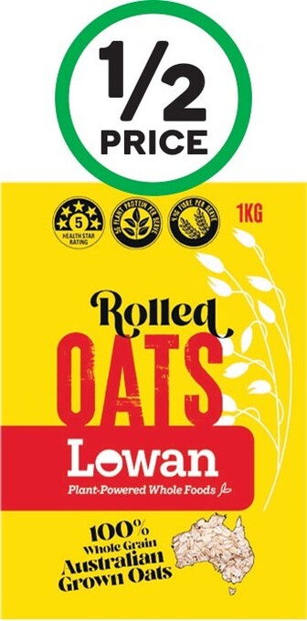 Woolworths Lowan Oats 1 kg offer