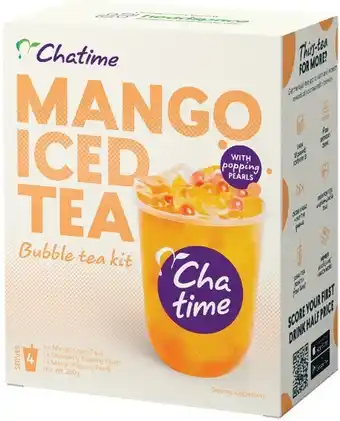 Woolworths Cha Time Bubble Tea Pk 4 offer