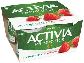 Woolworths Activia Probiotic Yoghurt 4 x 125g - From the Fridge offer