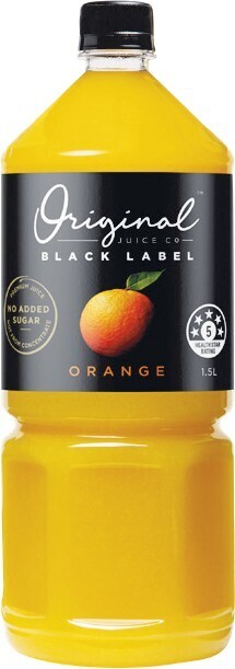 Woolworths Original Juice Black Label 1.5 Litre – From the Fridge offer
