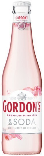 Woolworths Gordon’s Premium Pink Gin & Soda Bottles 4x330ml offer