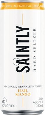 Woolworths Saintly Hard Seltzer Hail Mango Cans 4x250ml offer