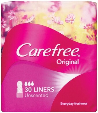 Carefree Panty Liners Regular Pk 30