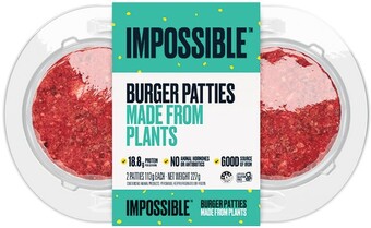 Impossible Plant Based Beef Burger 227g
