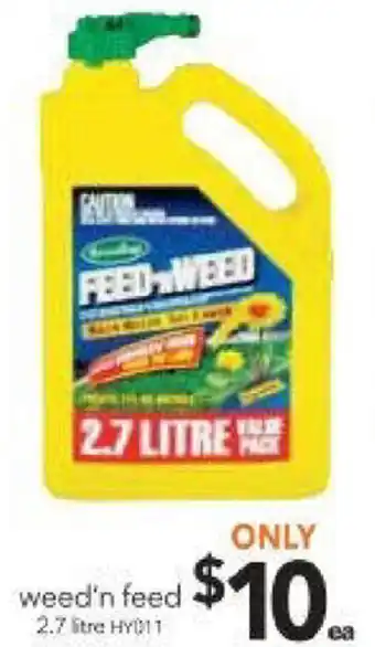 Cheap as Chips Weed'n Feed 2.7 Litre HYD11 offer