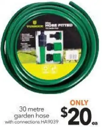 Cheap as Chips 30 Metre Garden Hose HA9039 offer