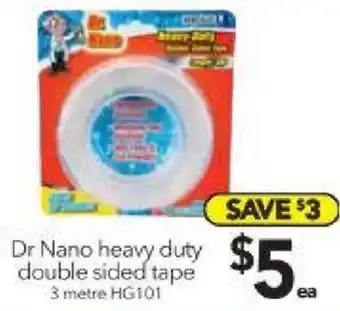 Dr Nano Heavy Duty Double Sided Tape HG101