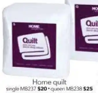 Cheap as Chips Home Quilt Queen MB238 offer