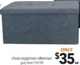 Shoe Organiser Ottoman FG154
