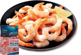 IGA Global Seafoods Cooked Prawn Cutlets 500g offer