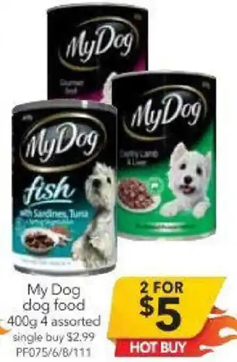 Cheap as Chips My Dog Dog Food PF075/6/8/111 offer