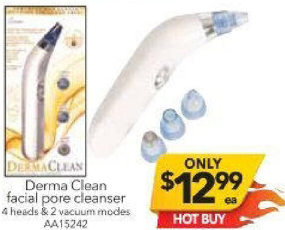 dermaclean facial pore cleaner