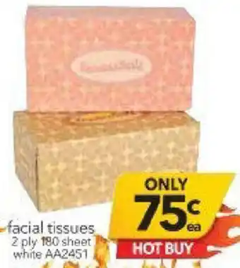 Cheap as Chips Facial Tissues AA2451 offer