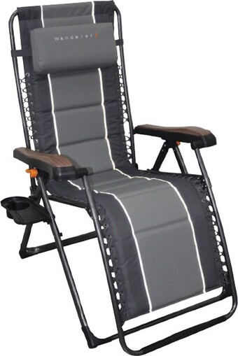 BCF Wanderer Premium Alloy Lounger offer