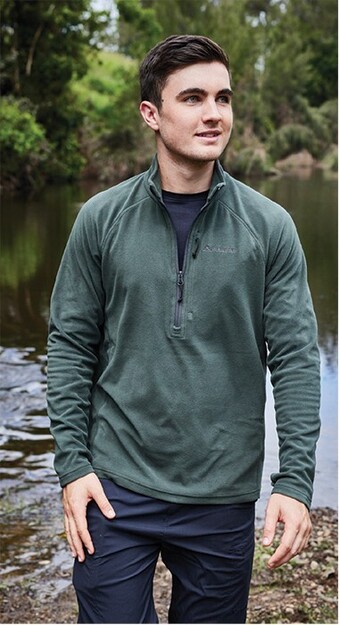 BCF Macpac Mens Tui Fleece Pullovers offer