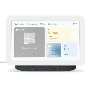 JB Hi-Fi Google Nest Hub 2nd Gen Smart Home Display (Charcoal) offer