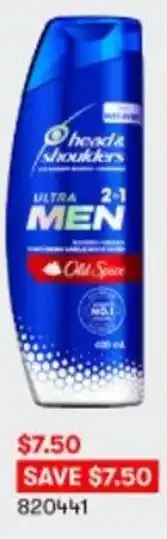 BIG W Head & Shoulders Ultra Men 2 in 1 Shampoo offer