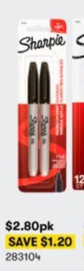 BIG W Sharpie Markers offer