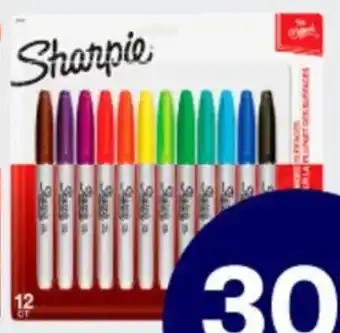 BIG W Sharpie Markers offer