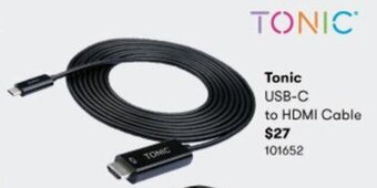 BIG W Tonic USB-C to HDMI Cable offer
