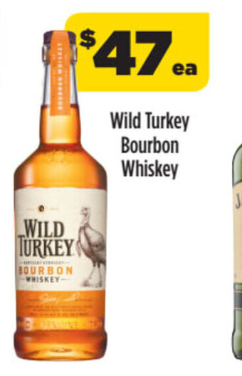 Liquorland Wild turkey bourbon whiskey offer