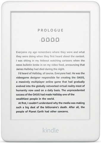 Officeworks Kindle 6" eReader - White† offer