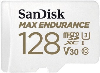 Officeworks SanDisk 128GB Max Endurance MicroSDXC Memory Card offer