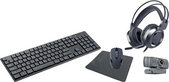 Officeworks Laser 5-in-1 Wireless Keyboard and Mouse Combo Set offer
