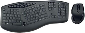Officeworks J.Burrows Wireless Ergonomic Keyboard and Mouse Combo offer