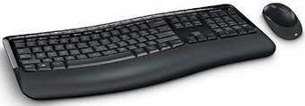Officeworks Microsoft Wireless Comfort Desktop Keyboard and Mouse Combo 5050 offer