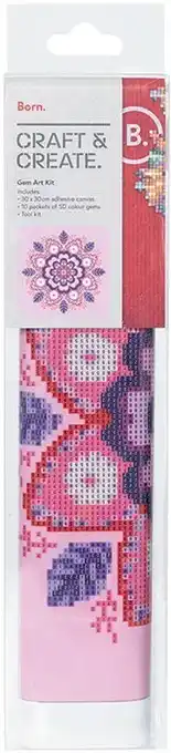Officeworks Born Gem Art Kit - Mandela offer