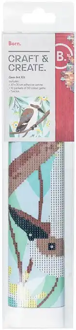 Officeworks Born Gem Art Kit - Kookaburra offer