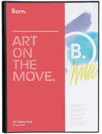 Officeworks Born 20 Packet Display Book - A2 offer