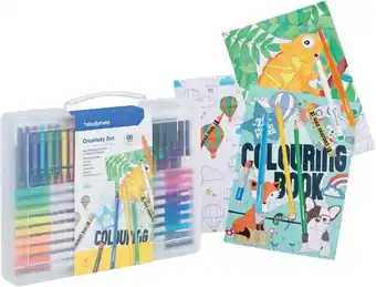 Officeworks Studymate 86 Piece Creativity Case offer